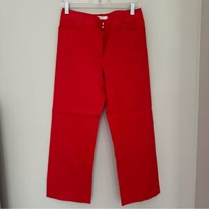 ALC Straight Leg Red Pants, Size 2 (NWOT)